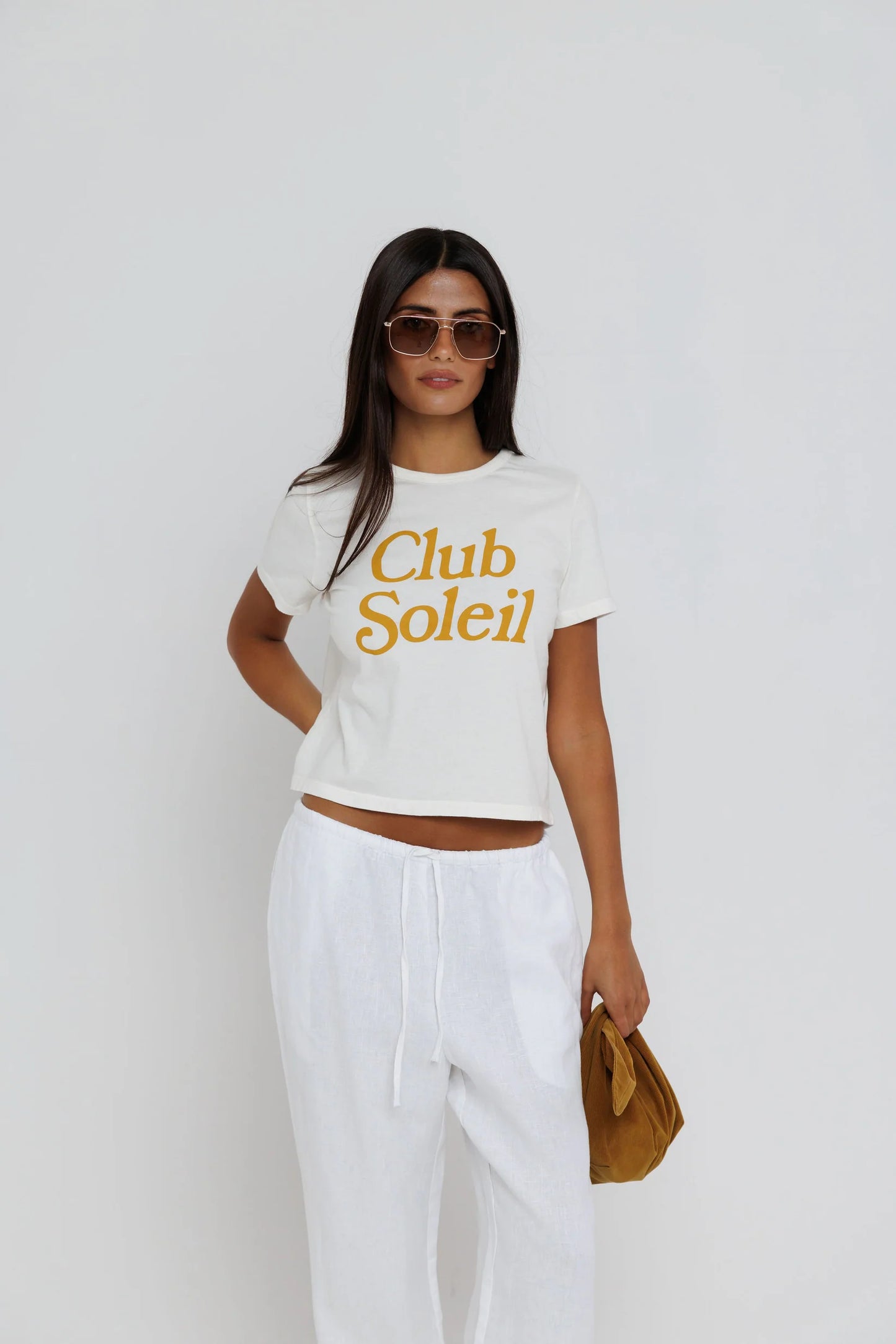 Sunny Somewhere Club Soleil Tiny Tee