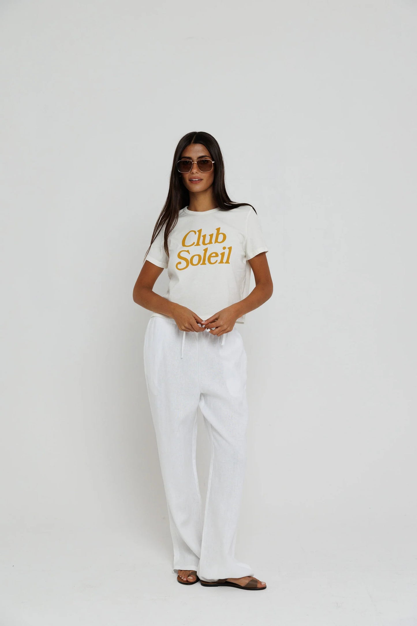 Sunny Somewhere Club Soleil Tiny Tee
