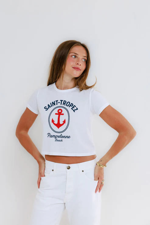 Sunny Somewhere Saint Tropez Pampelonne - Tiny Tee