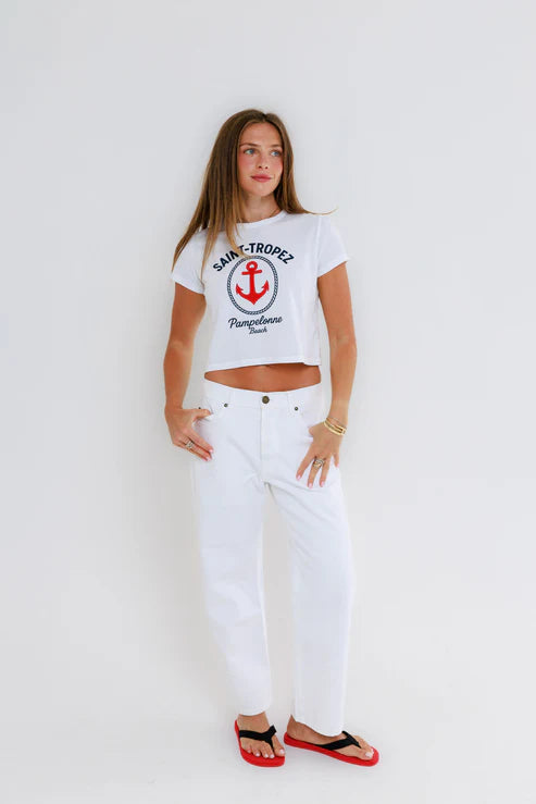 Sunny Somewhere Saint Tropez Pampelonne - Tiny Tee