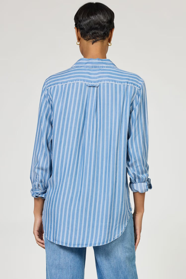 Dear John Galina Striped Button Down