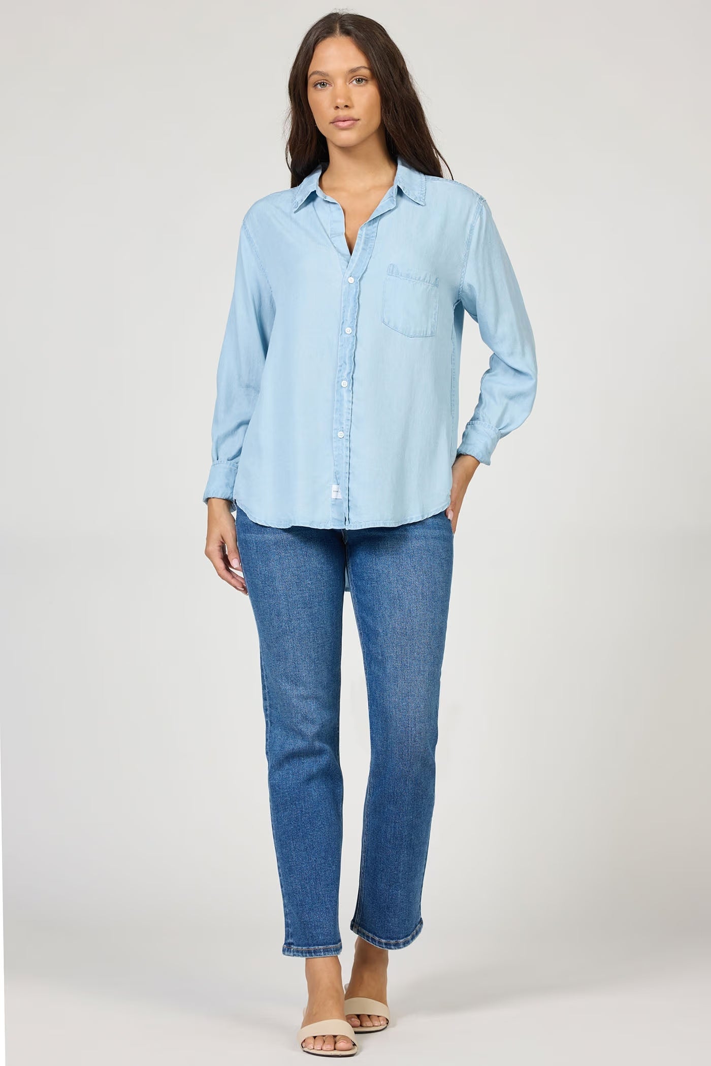 Dear John Galina Chambray Button Down