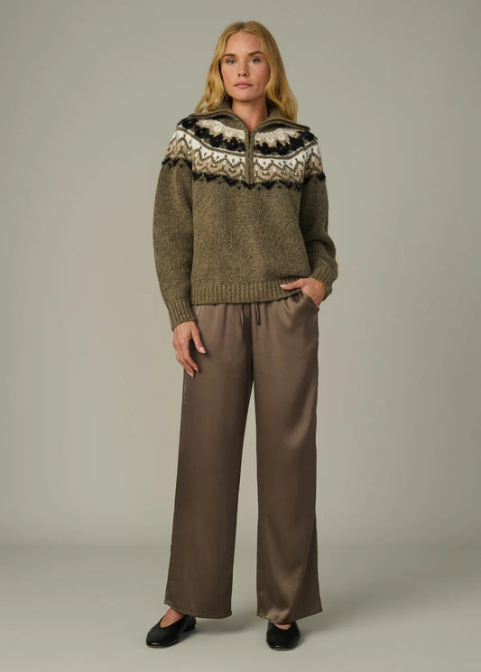 Joe's The Mina Silk Cinch Waist Pant