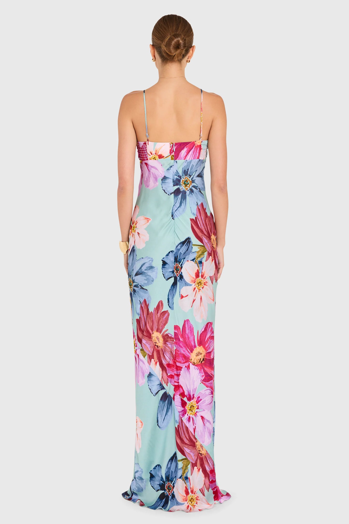 Amanda Uprichard Ira Floral Maxi Dress
