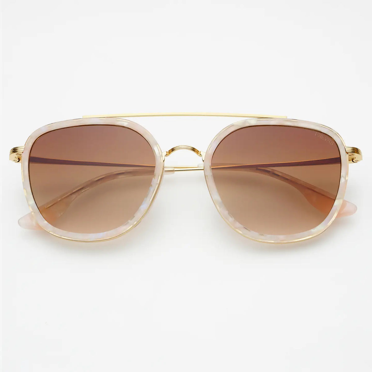 FRYERS Weston Acetate Round Unisex Sunglasses