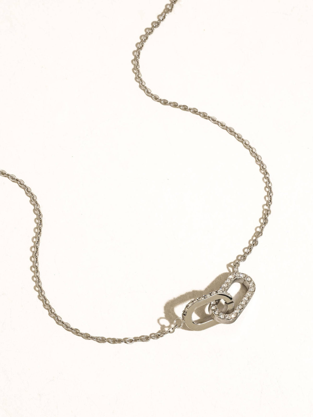 Priamo 18K Gold Non-Tarnish CZ Chain Necklace