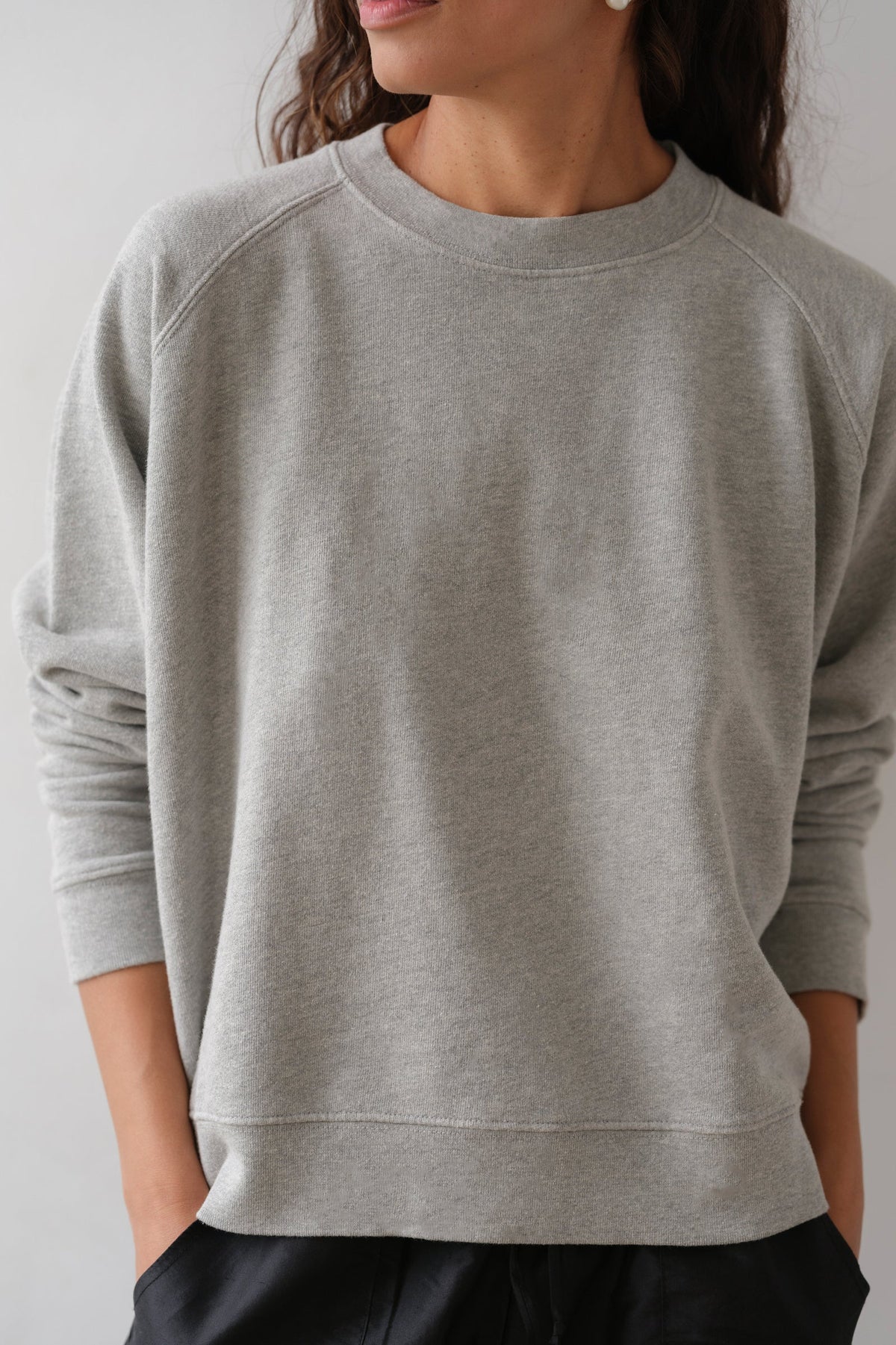 Donni The Eco-Terry Crewneck Sweatshirt