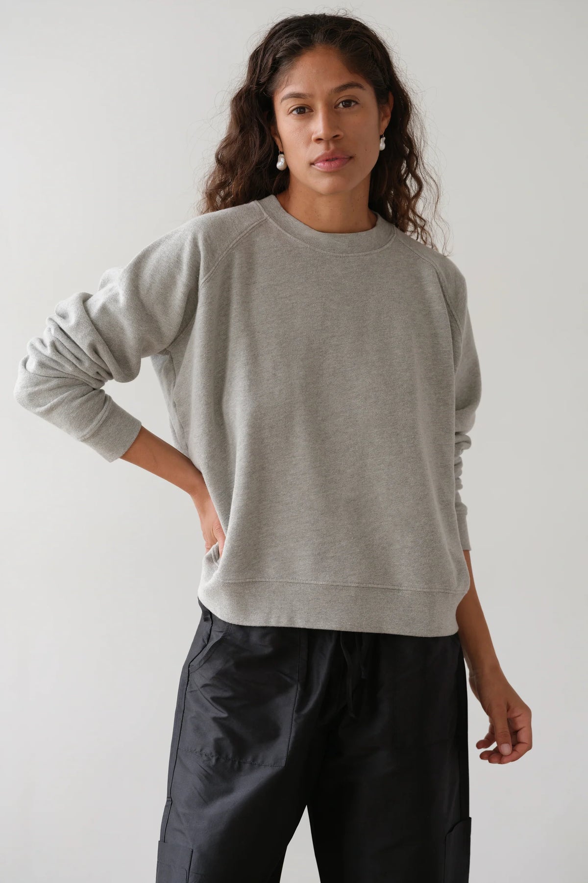 Donni The Eco-Terry Crewneck Sweatshirt