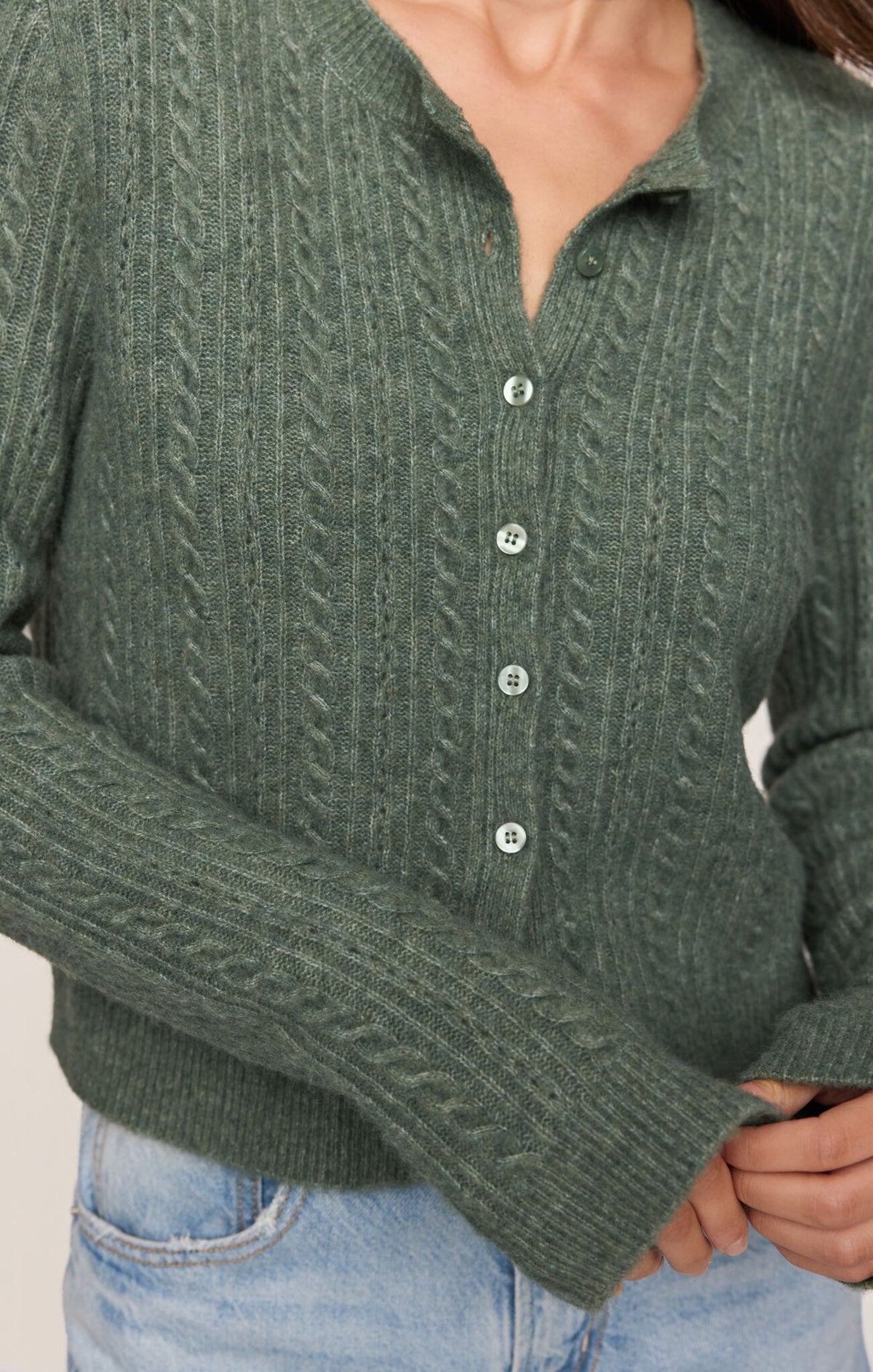 ZSupply Medina Pointelle Cardigan