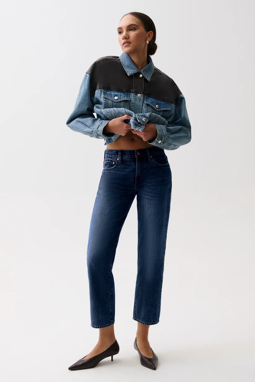 Pistola Issa Ankle Mid Rise Relaxes Ankle Straight