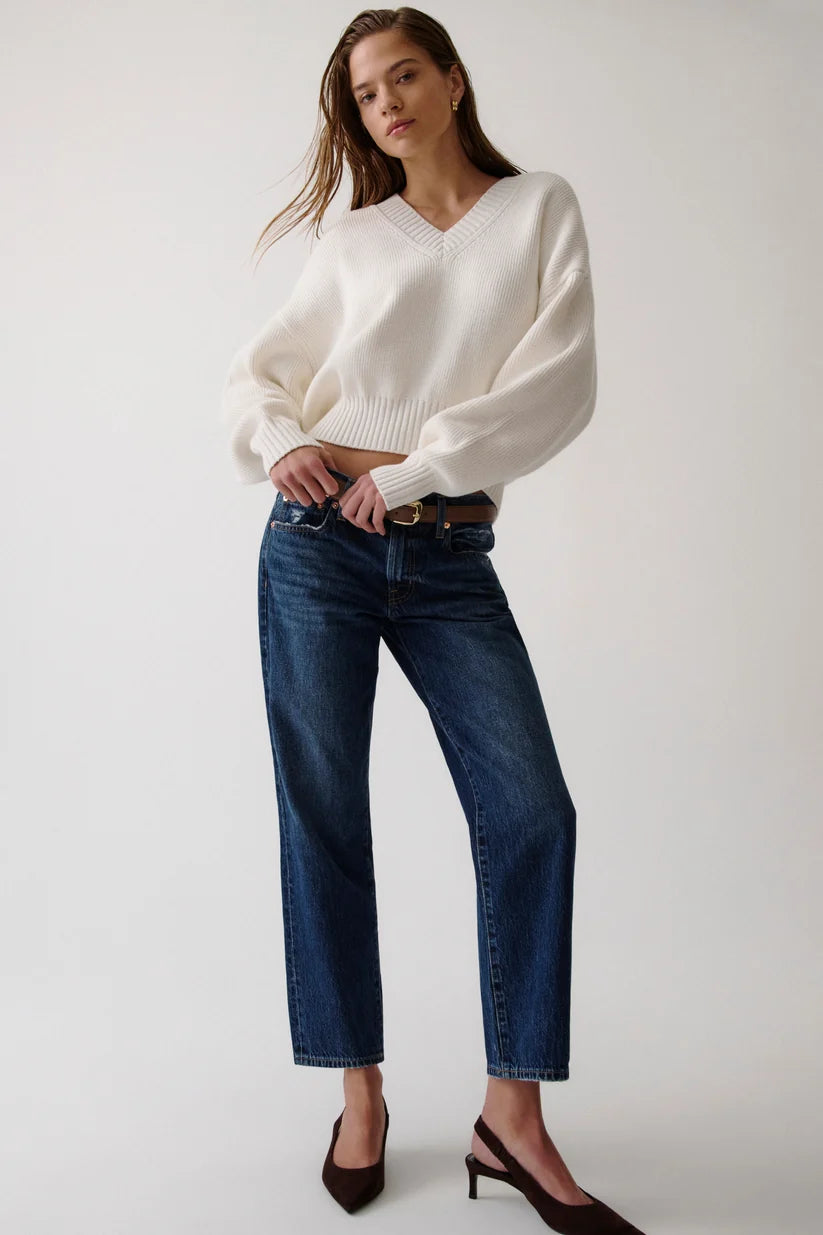 Pistola Issa Ankle Mid Rise Relaxes Ankle Straight