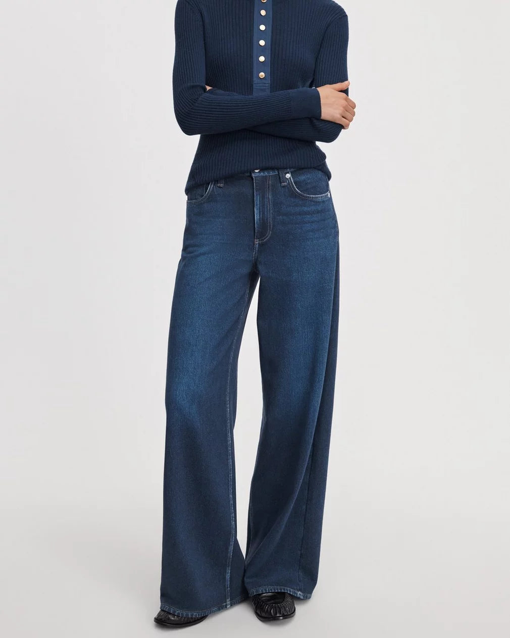 Rag & Bone Miramar Terry Sofie Wide Leg Pant
