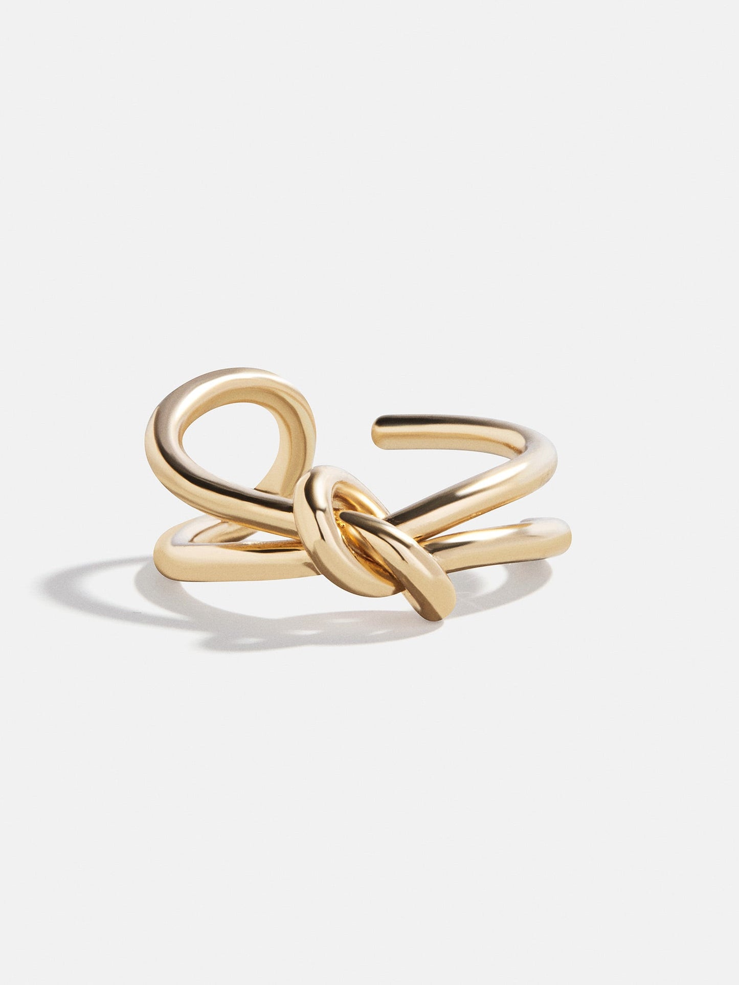 Bauble Bar Gold Ties Ring