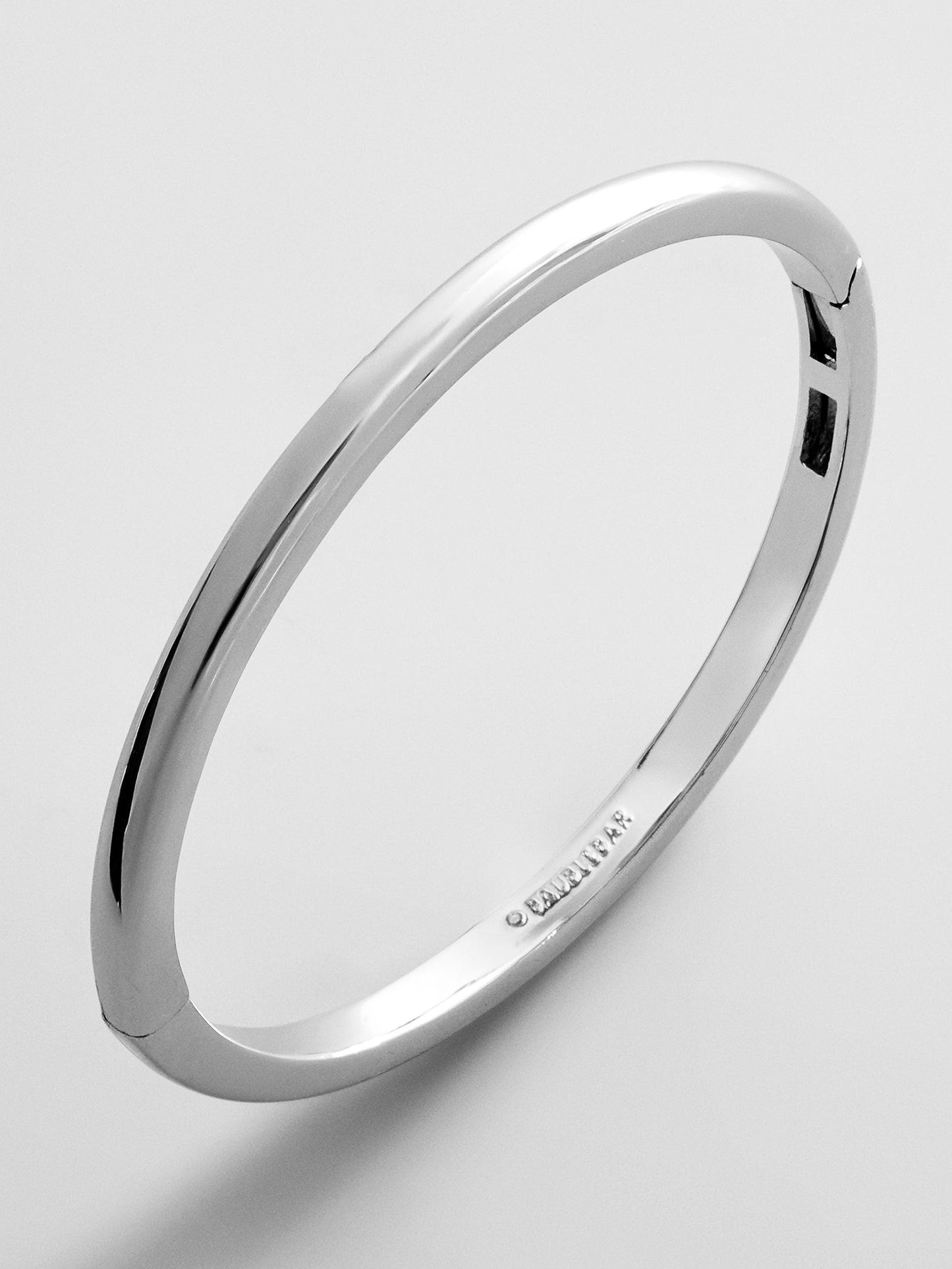 Bauble Bar Nadia Classic Hinge Bangle - Thin