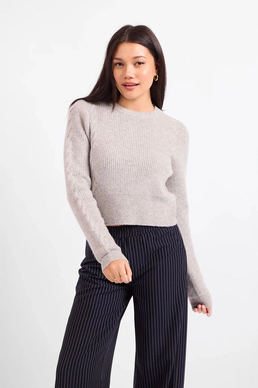 Sage The Label Bree Cable Knit Sweater